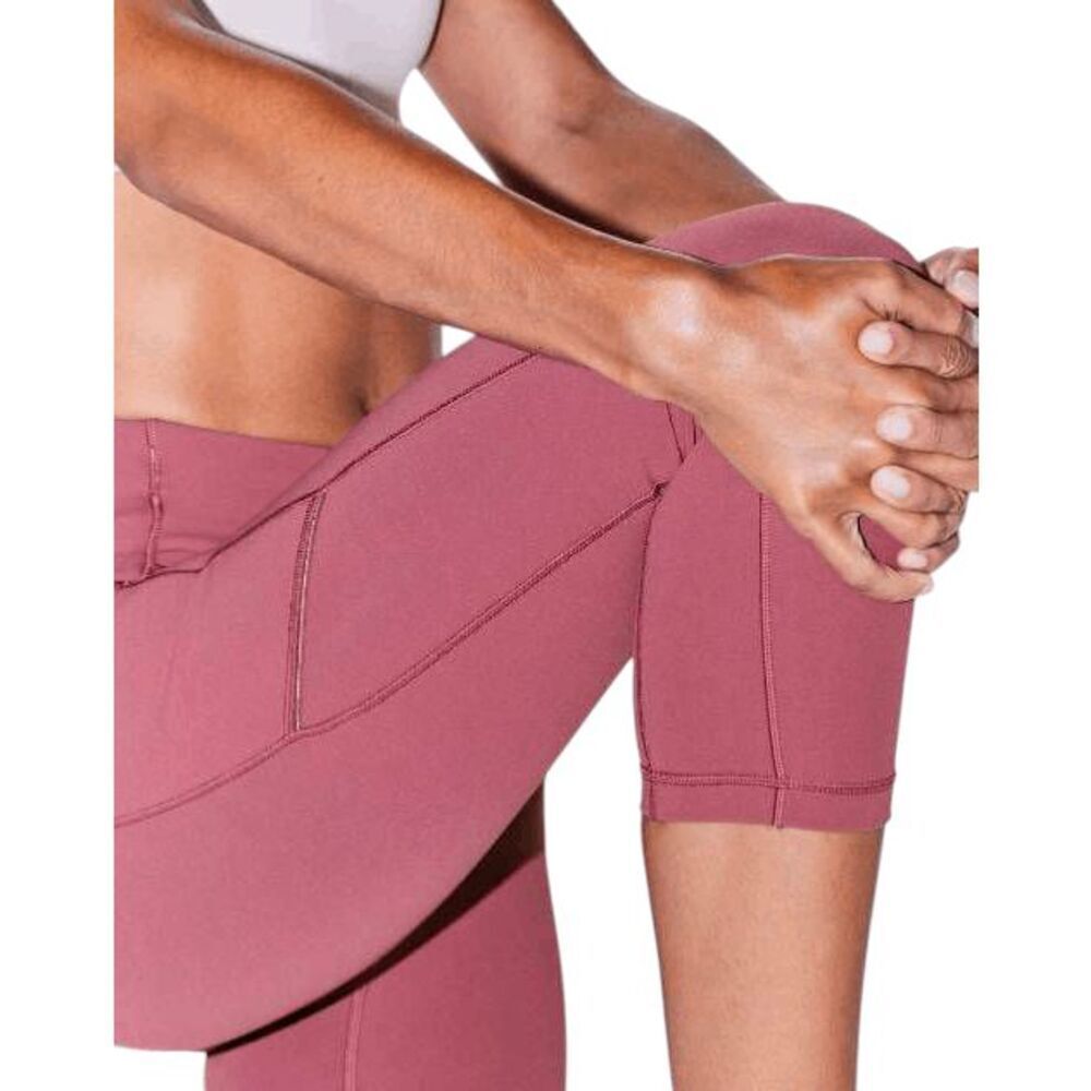LULULEMON ATHLETICA Speed Up Crop (21') In Moss Rose Size 4